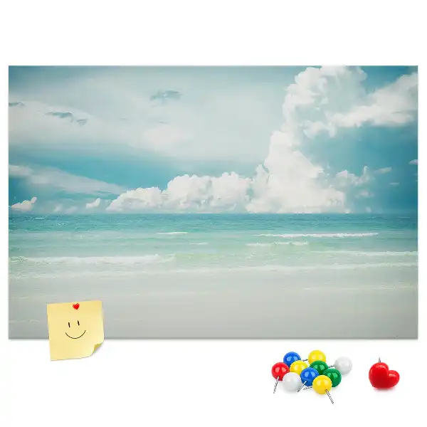 Kork Pinnwand Landschaft Meer