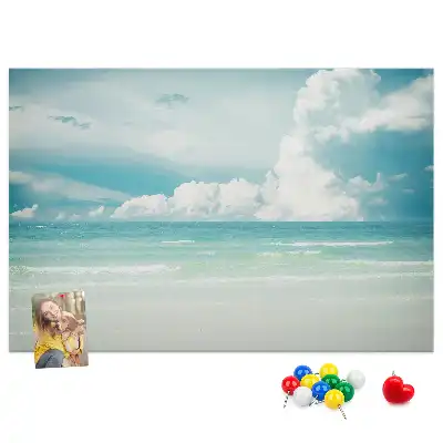 Kork Pinnwand Landschaft Meer