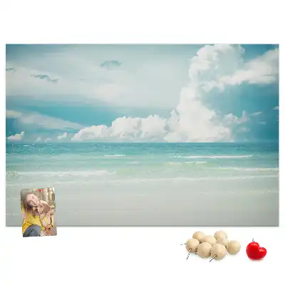 Kork Pinnwand Landschaft Meer
