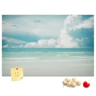 Kork Pinnwand Landschaft Meer