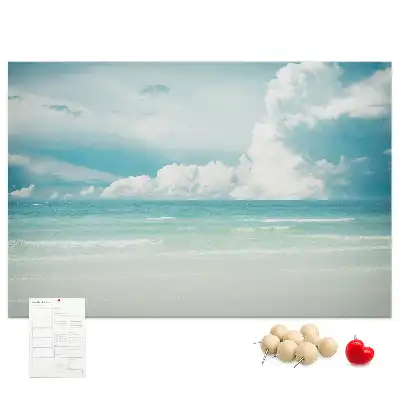 Kork Pinnwand Landschaft Meer
