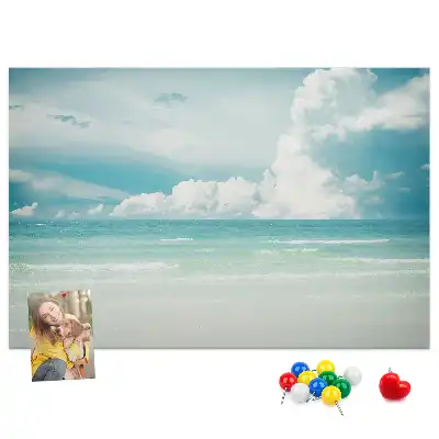 Kork Pinnwand Landschaft Meer