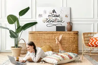 Bilder-Korktafel Motivationsspruch