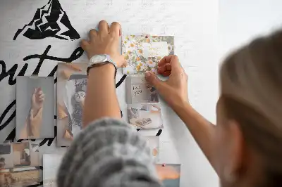 Bilder-Korktafel Motivationsspruch