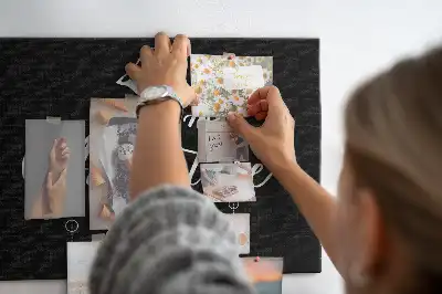 Bedruckte Korkplatte mit Motiv Zeit für ein Abenteuer