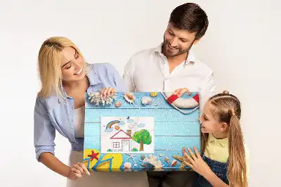 Bedruckte Korkplatte mit maritimen Motiven