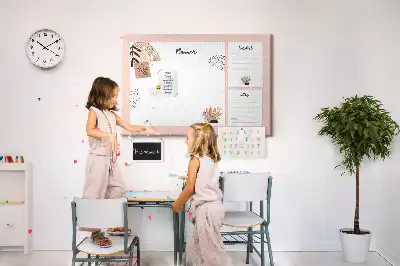Bedruckte Korkplatte Planer Notizbuch