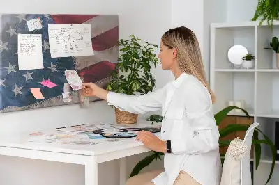 Kork Pinnwand Amerikanische Flagge