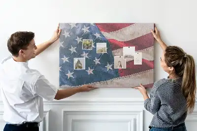 Kork Pinnwand Amerikanische Flagge