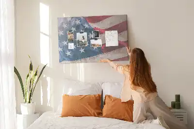 Kork Pinnwand Amerikanische Flagge