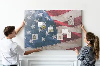 Kork Pinnwand Amerikanische Flagge