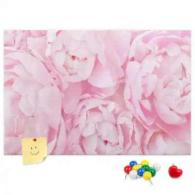 Kork Pinnwand Floristisches Motiv der Blüte