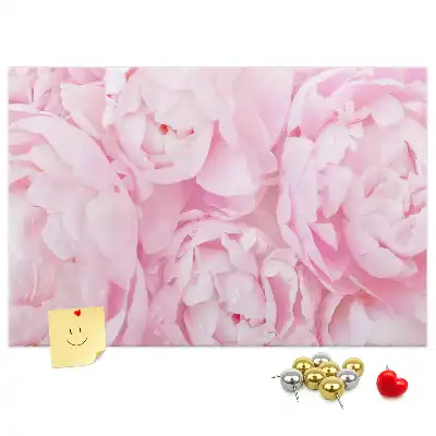 Kork Pinnwand Floristisches Motiv der Blüte