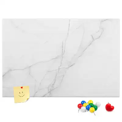 Bedruckte Korkplatte Edler dekorativer Marmor