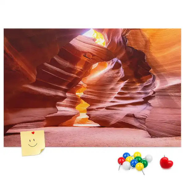 Bilder-Korktafel Antelope Canyon