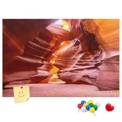 Bilder-Korktafel Antelope Canyon