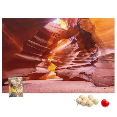 Bilder-Korktafel Antelope Canyon