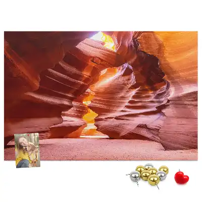 Bilder-Korktafel Antelope Canyon
