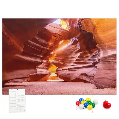 Bilder-Korktafel Antelope Canyon