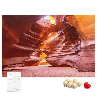 Bilder-Korktafel Antelope Canyon
