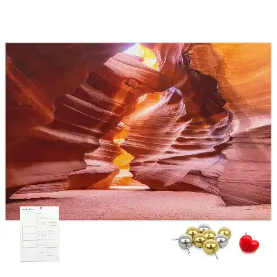 Bilder-Korktafel Antelope Canyon