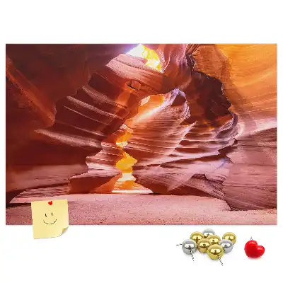Bilder-Korktafel Antelope Canyon