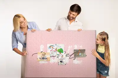 Kork Pinnwand Motto Selbstliebe