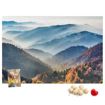 Kork Pinnwand Berglandschaft Natur