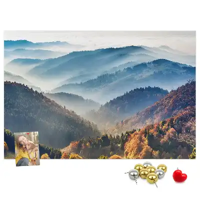 Kork Pinnwand Berglandschaft Natur