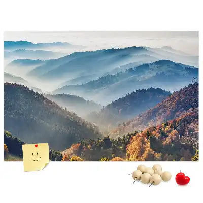 Kork Pinnwand Berglandschaft Natur