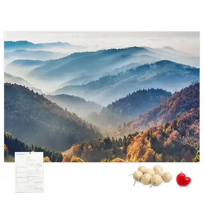 Kork Pinnwand Berglandschaft Natur
