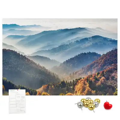 Kork Pinnwand Berglandschaft Natur
