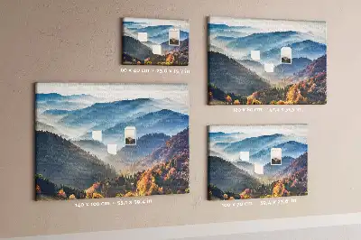 Kork Pinnwand Berglandschaft Natur