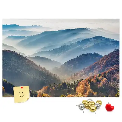 Kork Pinnwand Berglandschaft Natur