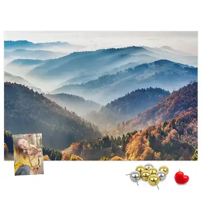 Kork Pinnwand Berglandschaft Natur