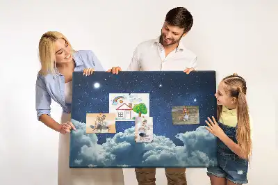Bilder-Korktafel Nachthimmel