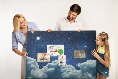 Bilder-Korktafel Nachthimmel