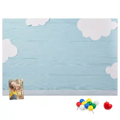 Pinnwand und Tafel für Kinder