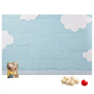 Pinnwand und Tafel für Kinder