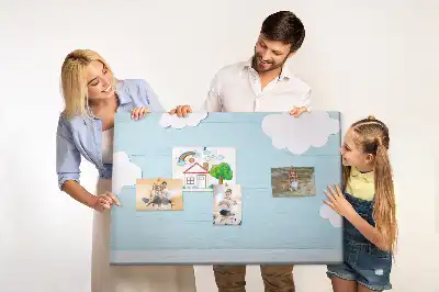 Pinnwand und Tafel für Kinder