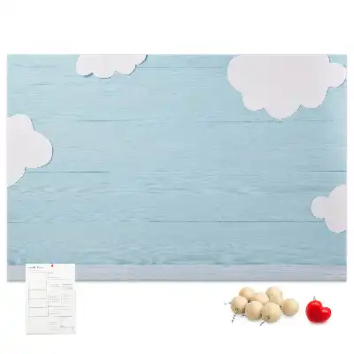 Pinnwand und Tafel für Kinder