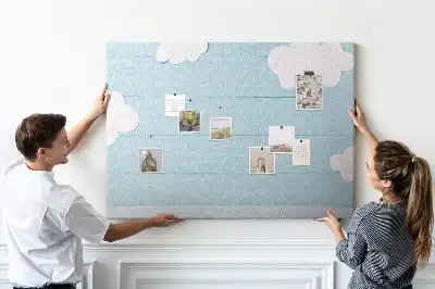 Pinnwand und Tafel für Kinder