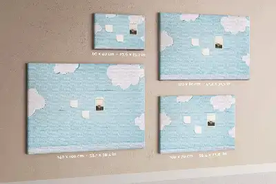Pinnwand und Tafel für Kinder