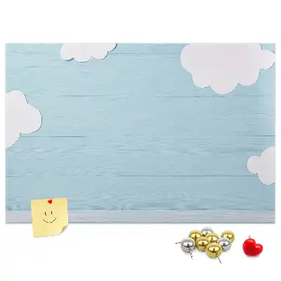 Pinnwand und Tafel für Kinder