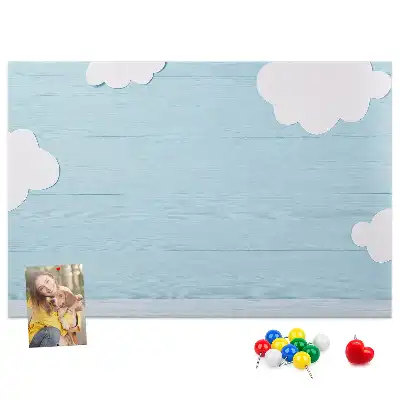 Pinnwand und Tafel für Kinder