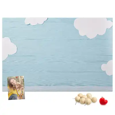 Pinnwand und Tafel für Kinder