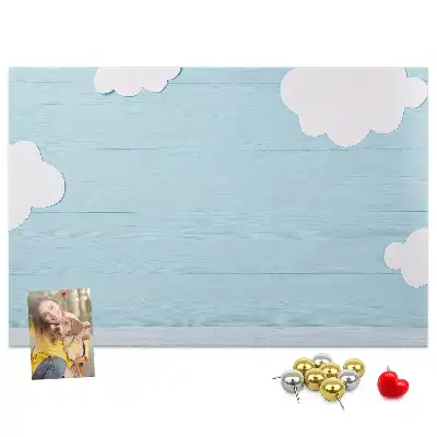 Pinnwand und Tafel für Kinder
