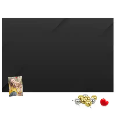 Bedruckte Korkplatte Dunkle Wand Muster