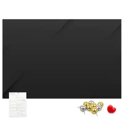 Bedruckte Korkplatte Dunkle Wand Muster