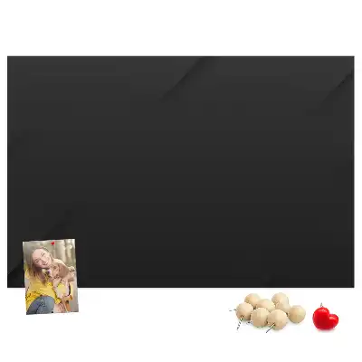 Bedruckte Korkplatte Dunkle Wand Muster
